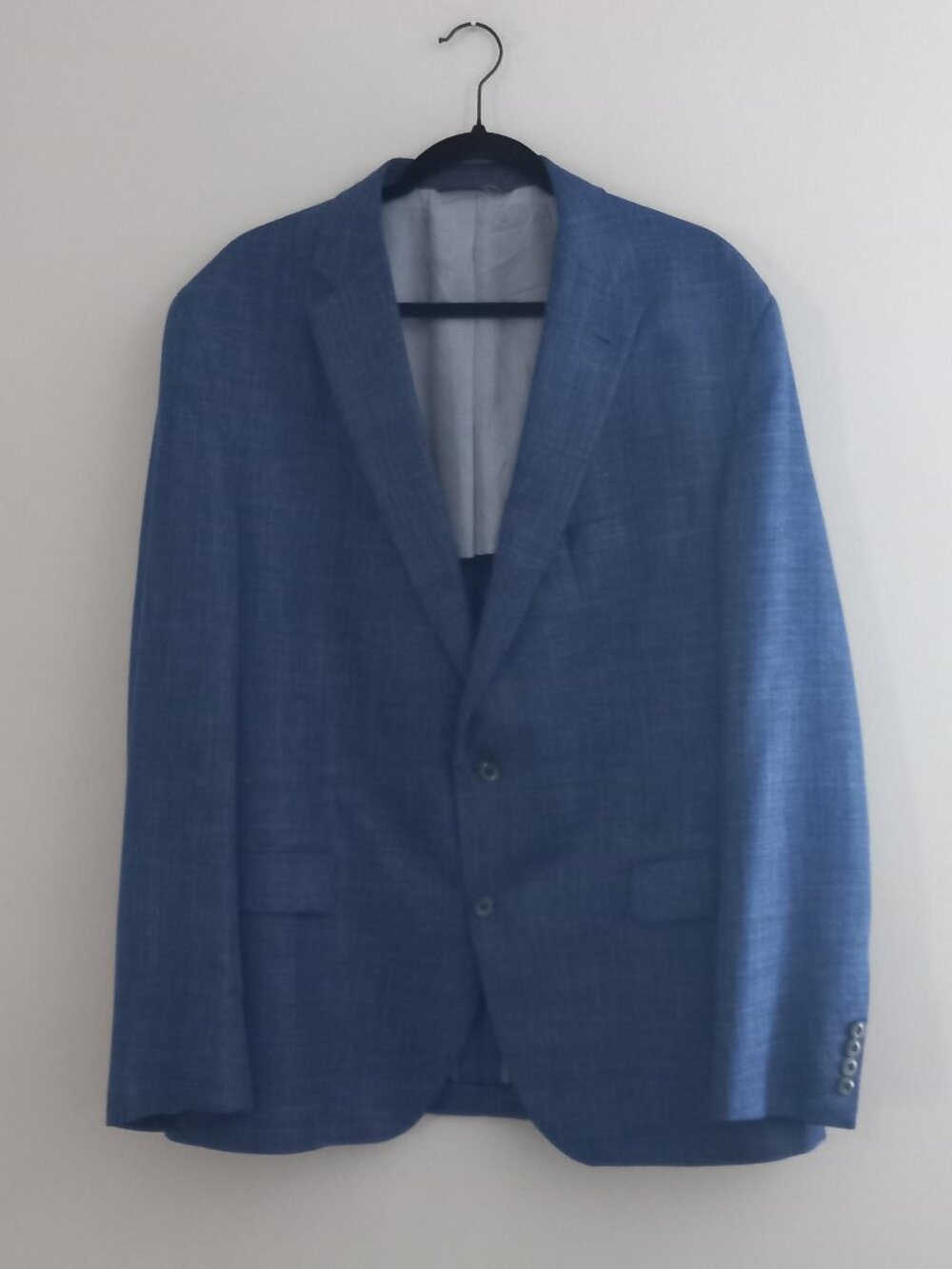 JACK VICTOR LORO PIANA Summertime blue blazer